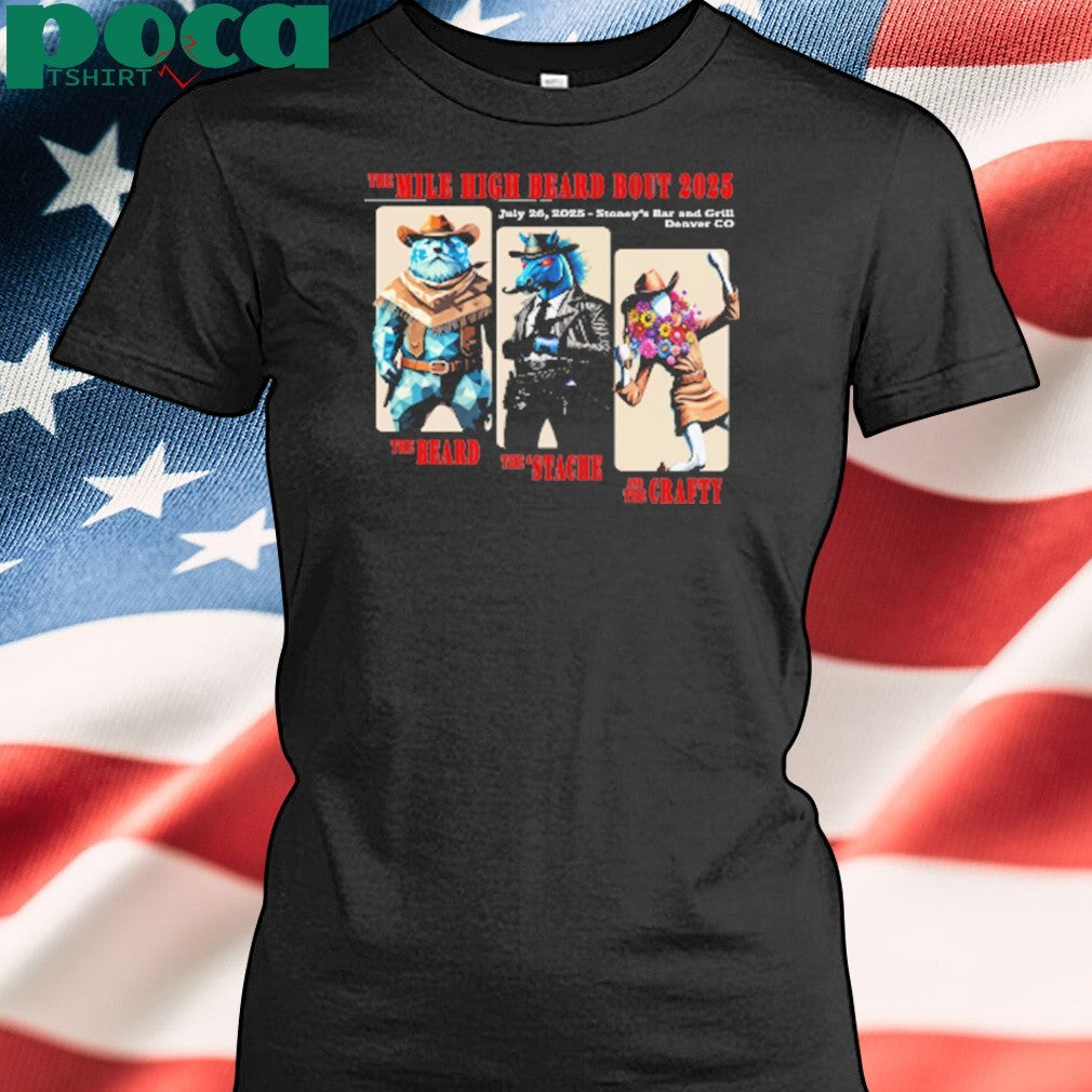 The Mile High Beard Bout 2025 shirt