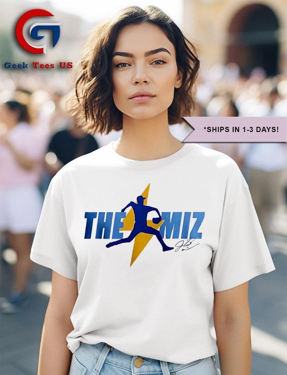 The Miz Jacob Misiorowski Milwaukee Brewers 2025 signature shirt