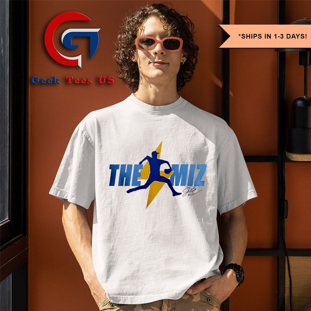 The Miz Jacob Misiorowski Milwaukee Brewers 2025 signature shirt