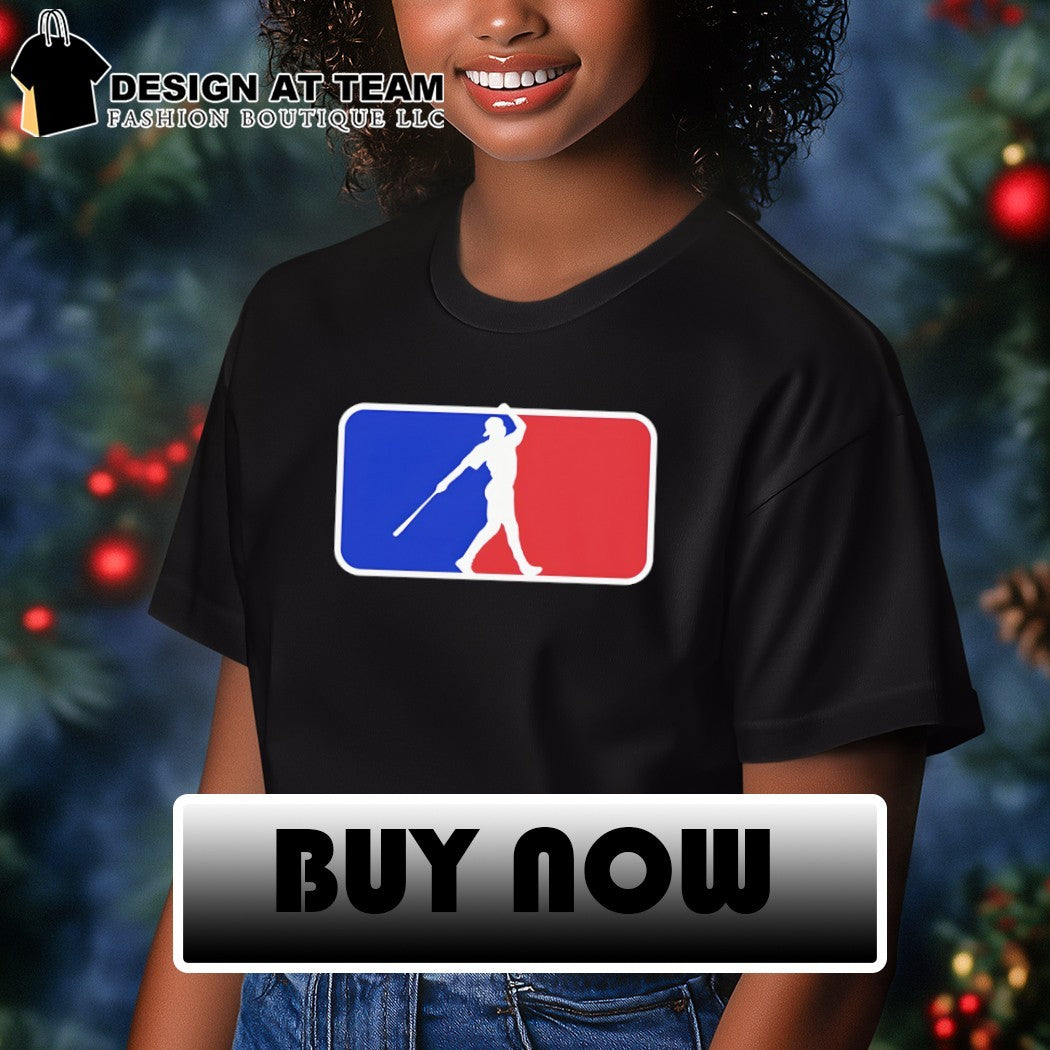 The Natural Major League Baseball MLB parody logo shirt