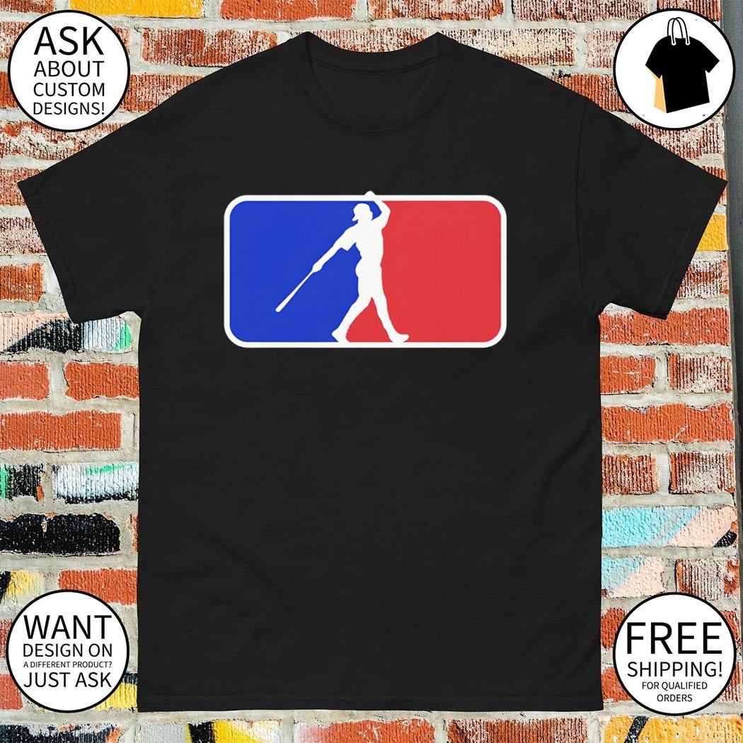 The Natural Major League Baseball MLB parody logo shirt