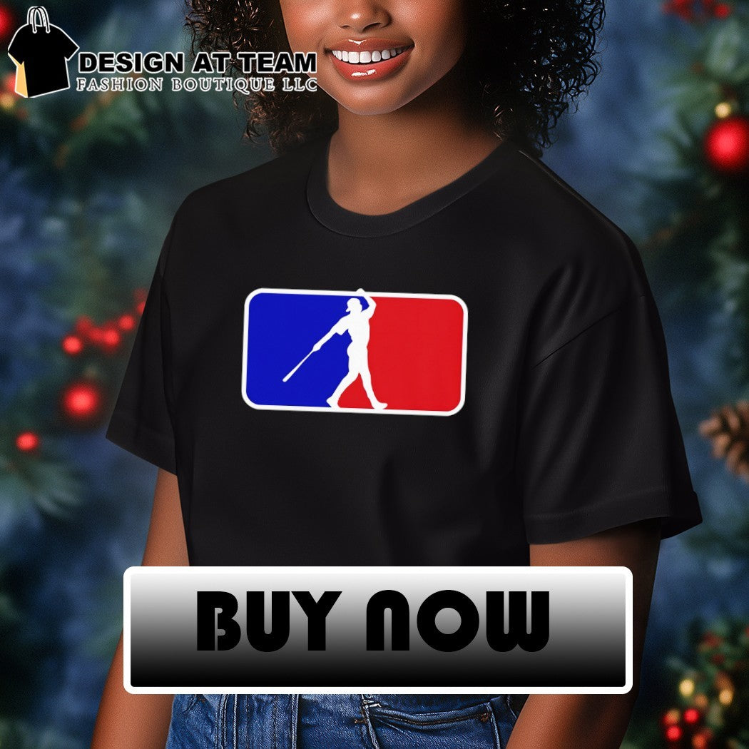 The Natural Major League Baseball parody logo shirt