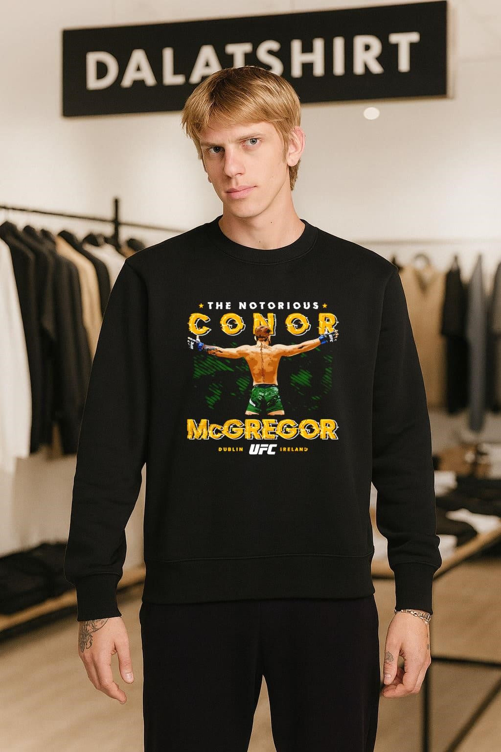 The Notorious Conor McGregor UFC Dublin Ireland shirt