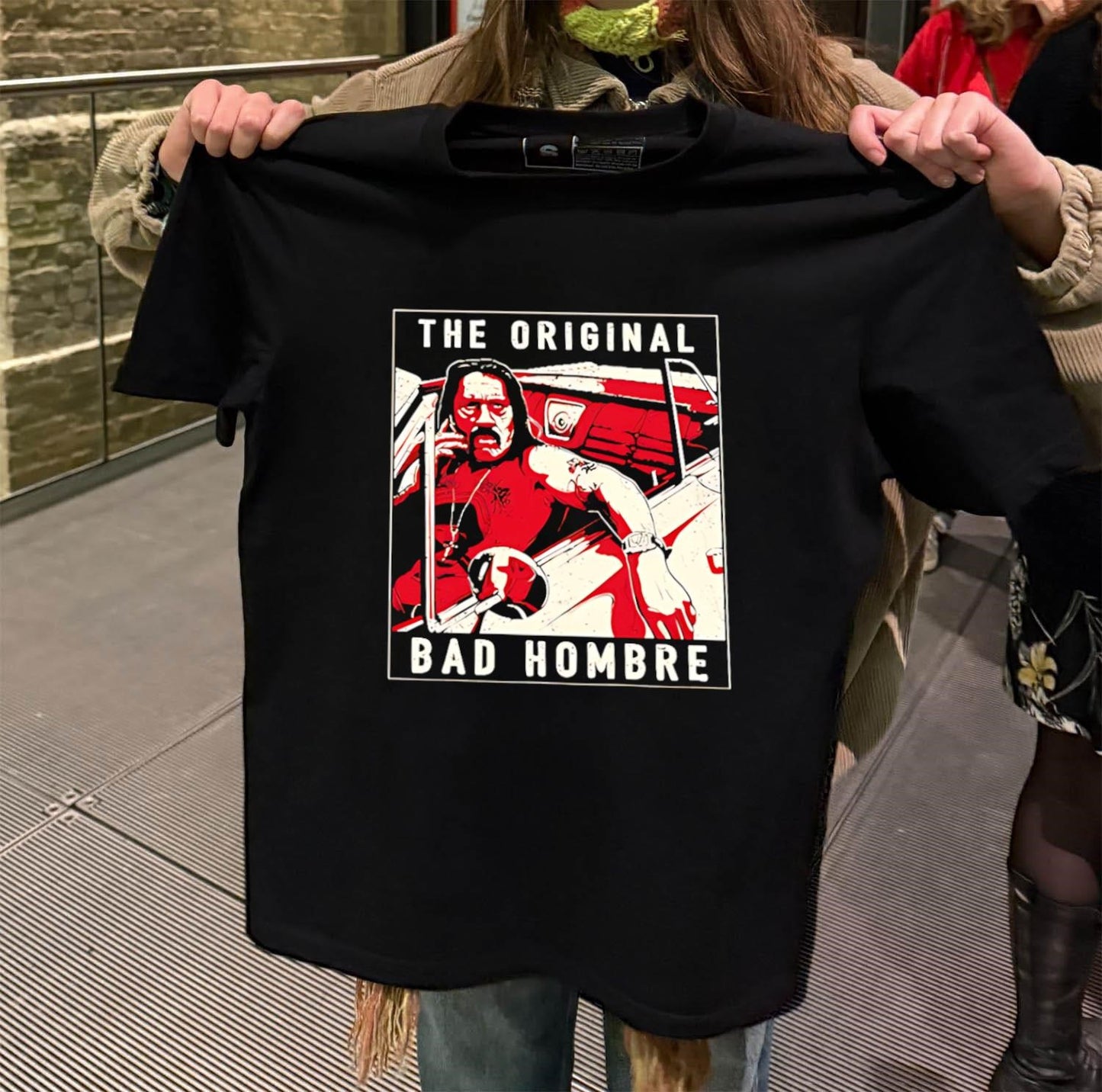 The Original Bad Hombre Danny Trejo Machete Car Graphics shirt