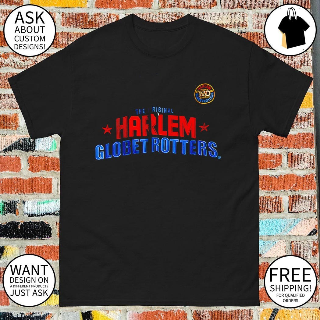 The Original Harlem Globetrotters logo shirt