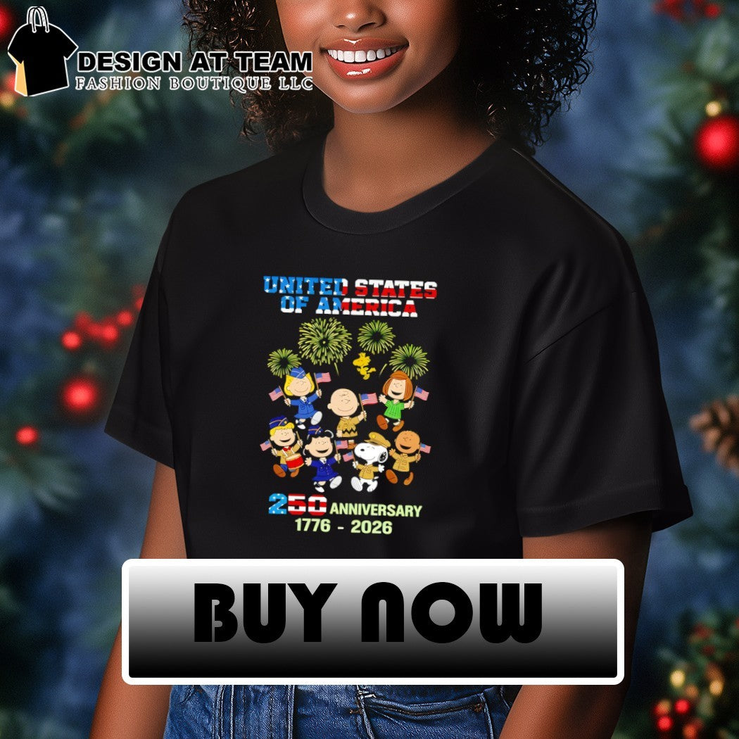 The Peanuts USA 250th Anniversary 1776 2026 shirt