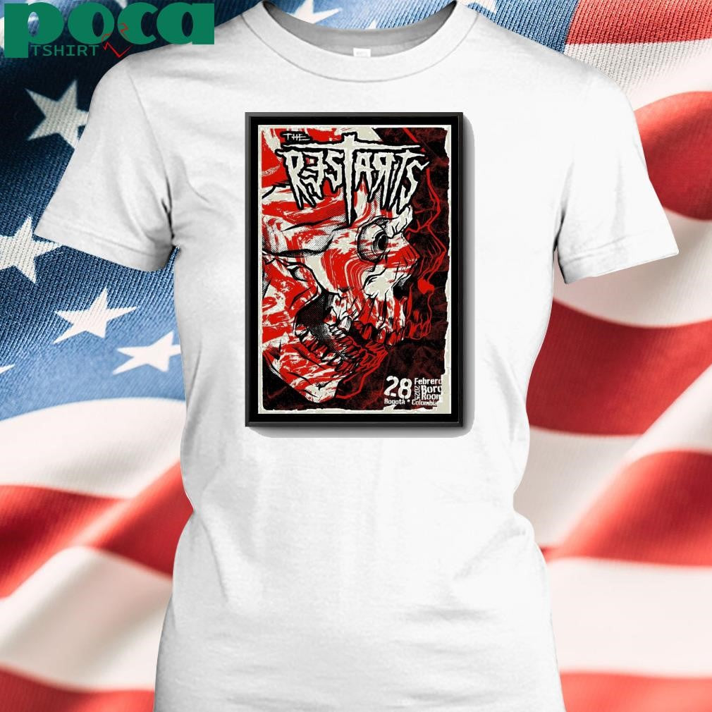 The Restarts Feb 28 2025 Bogotá Colombiana Poster shirt