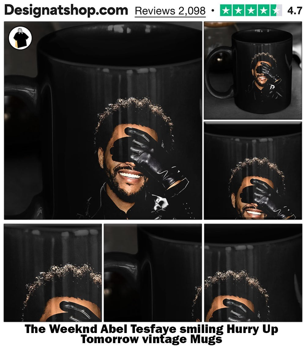 The Weeknd Abel Tesfaye smiling Hurry Up Tomorrow vintage shirt