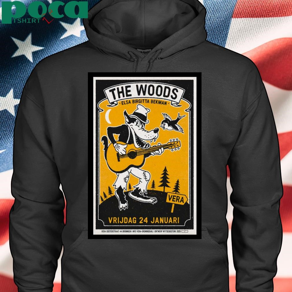 The Woods January 24 2025 Vera in Groningen Netherlands Poster T-Shirt