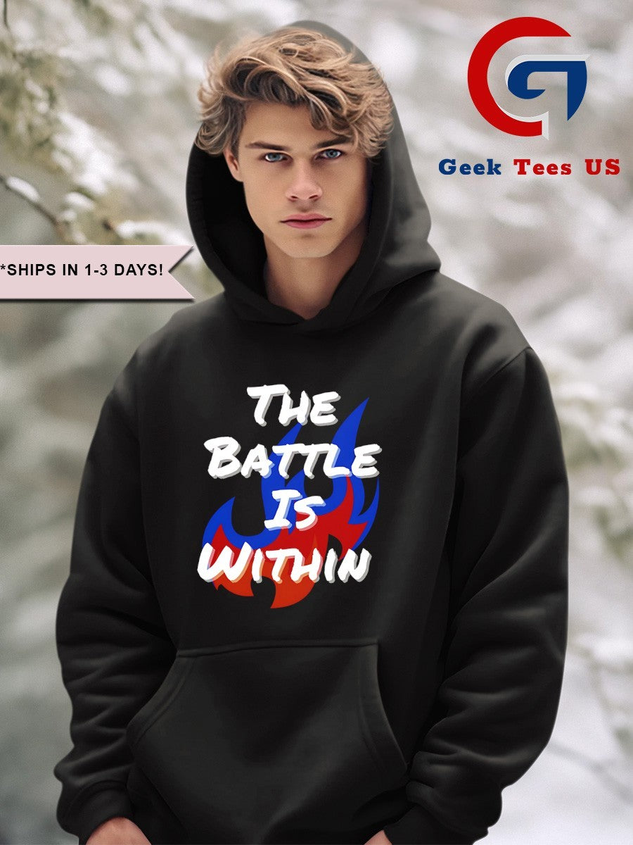 The battle is within shirt