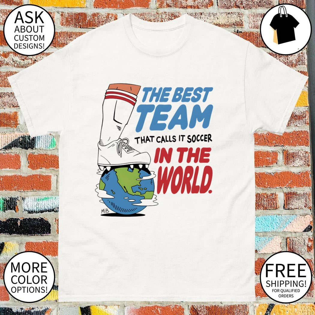 The best team that calls it soccer in the World Cup 2026 shirt