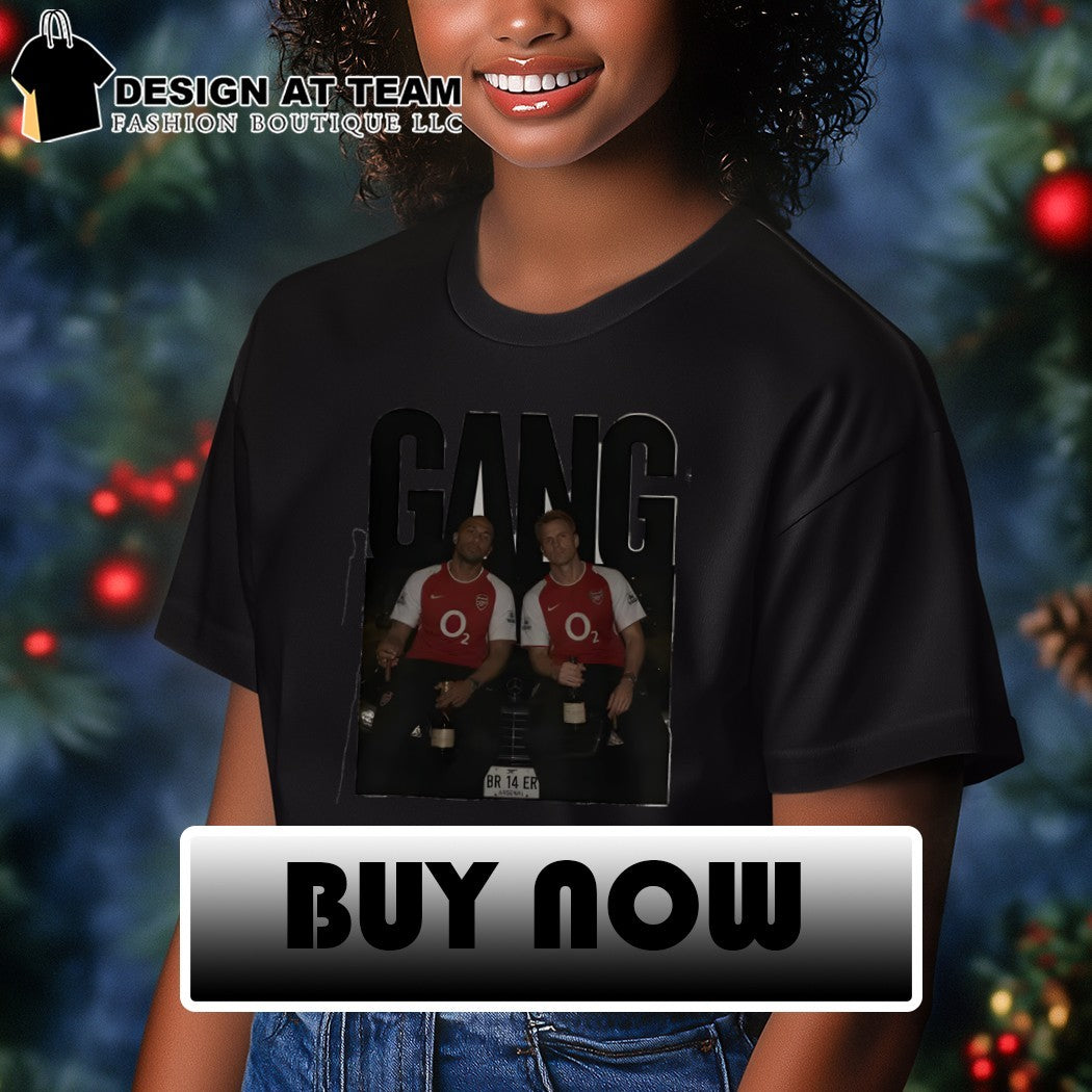 Thierry Henry Dennis Bergkamp Arsenal FC Gang 2026 shirt
