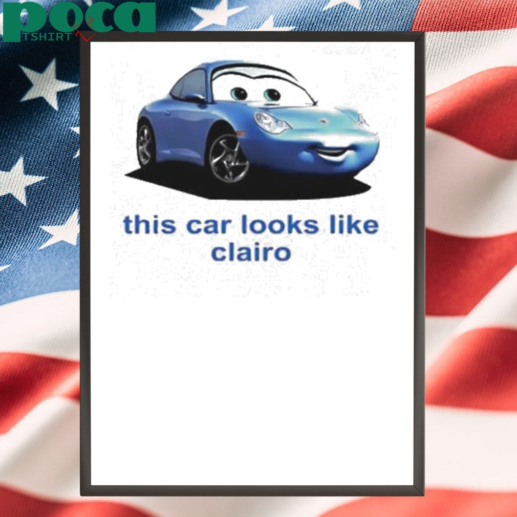 This car looks like Clairo shirt