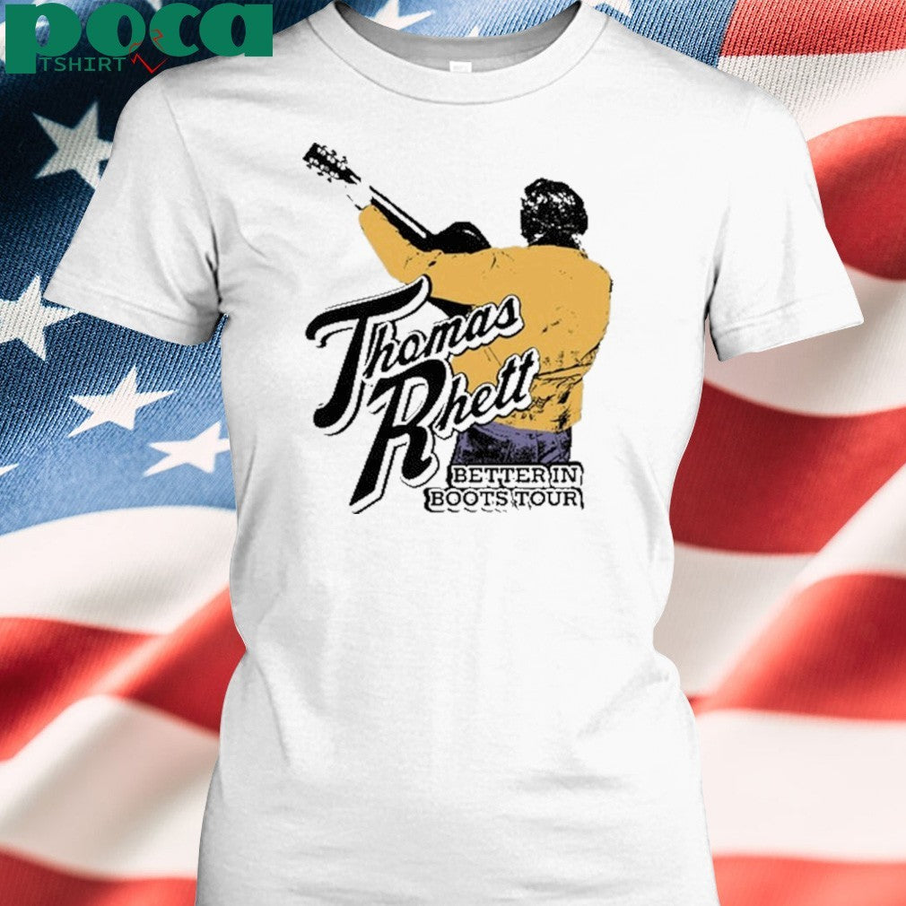 Thomas Rhett Better In Boots Retro shirt