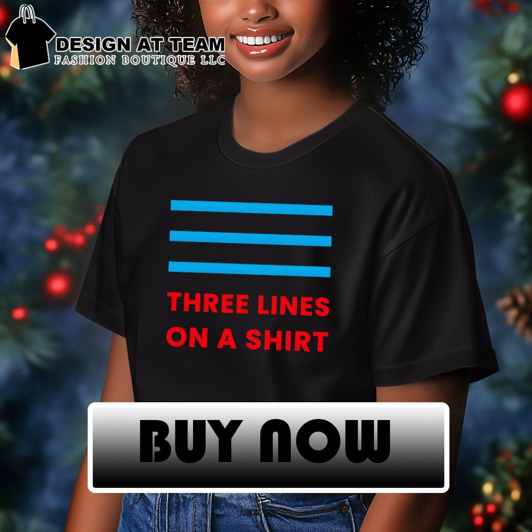 Three Lines on a shirt 2026 USA Football shirt