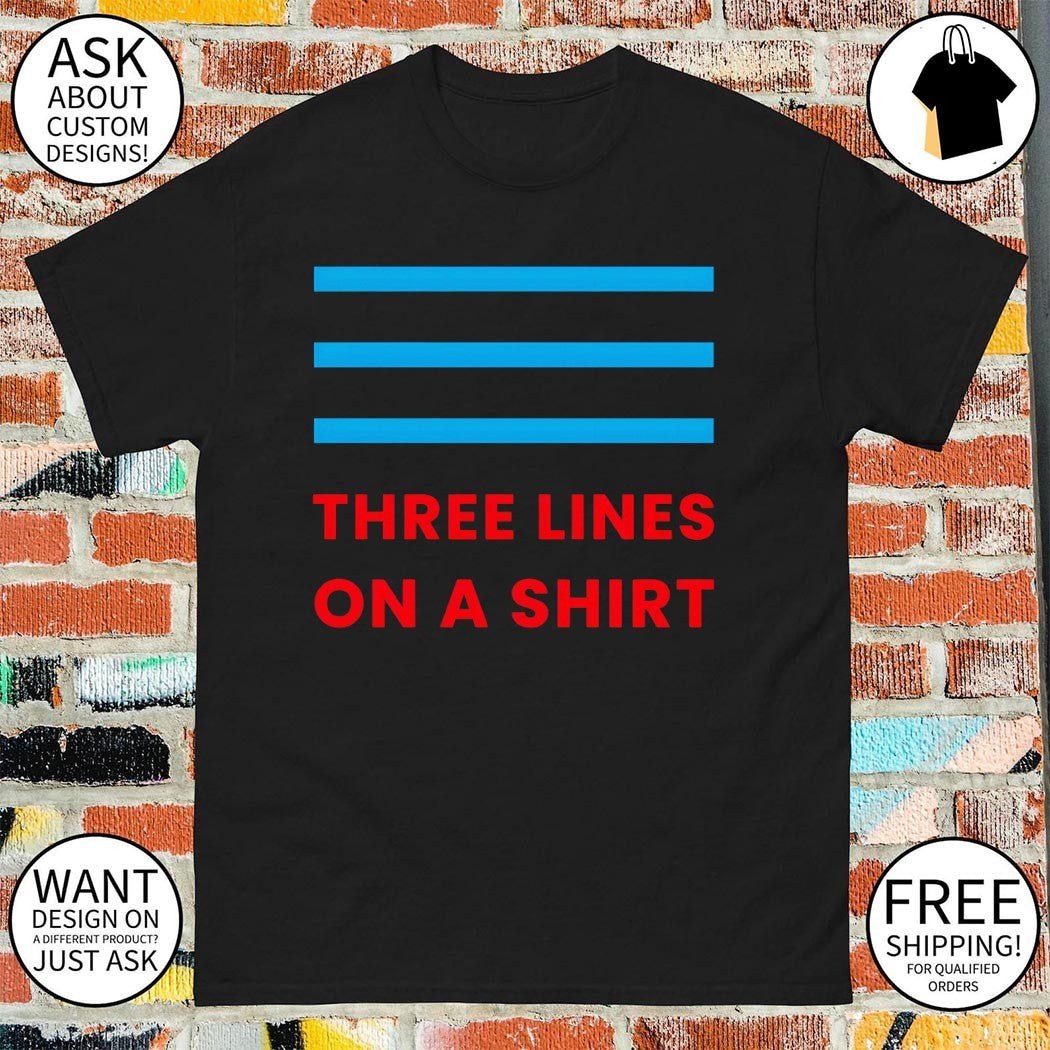 Three Lines on a shirt 2026 USA Football shirt