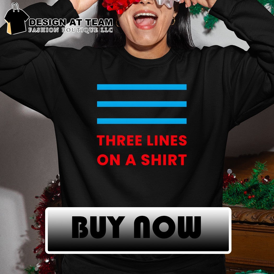 Three Lines on a shirt 2026 USA Football shirt
