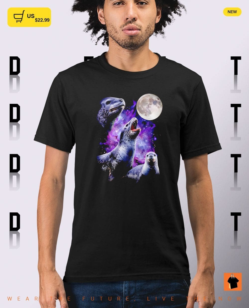 Three seals howling at the moon shirt