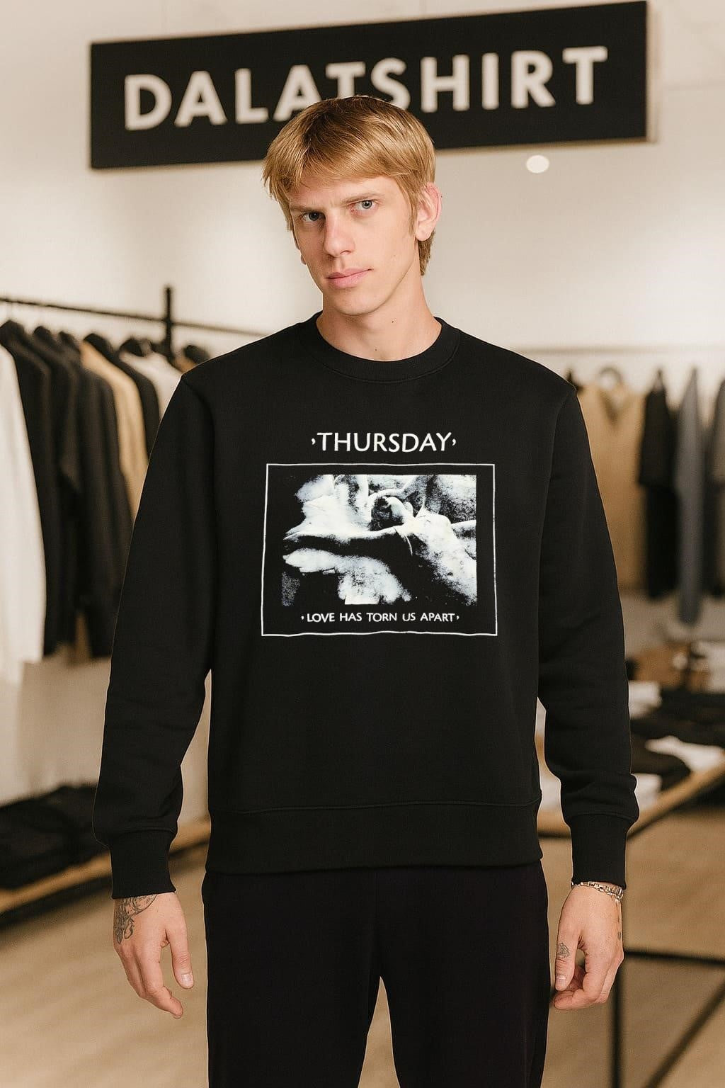 Thursday Love Has Torn Us Apart Statue shirt