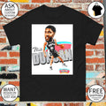 Tim Duncan caricature San Antonio Spurs Basketball NBA vintage shirt