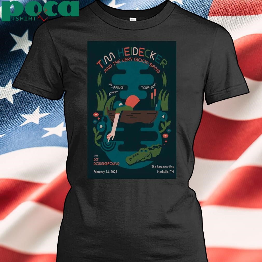 Tim Heidecker Feb 14 2025 Nashville TN Poster shirt