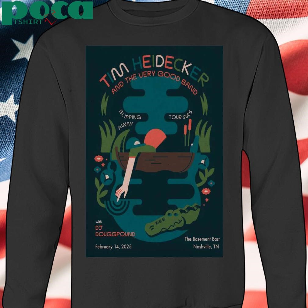 Tim Heidecker Feb 14 2025 Nashville TN Poster shirt