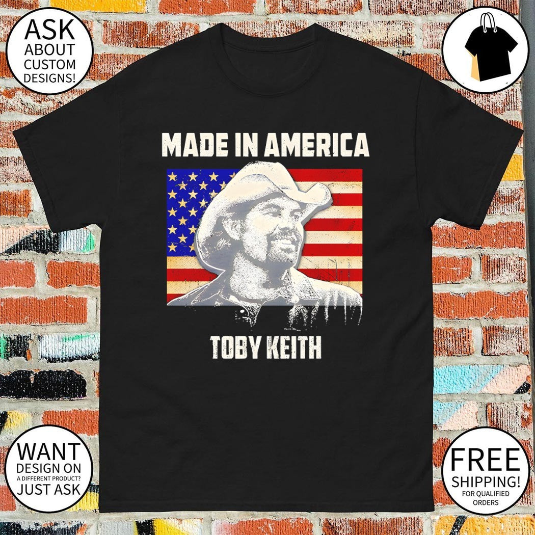 Toby Keith Made in America 250 Years of Freedom shirt