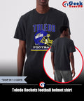 Toledo Rockets football helmet shirt
