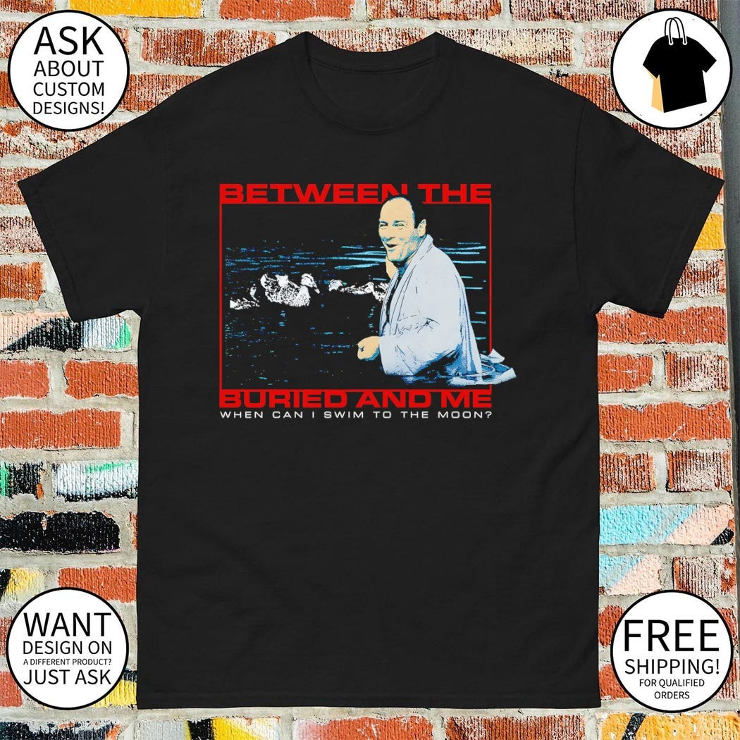 Tony Soprano Swim to the Moon Between the Buried and Me shirt