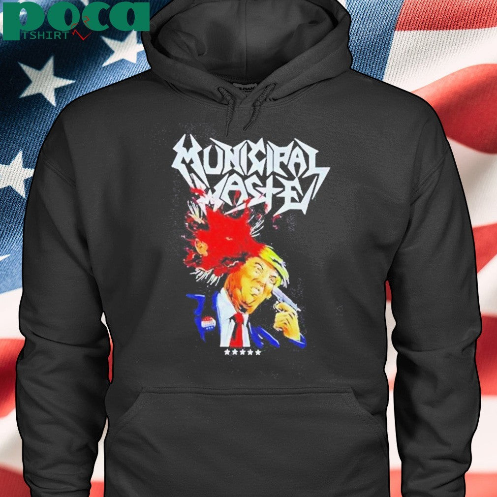 Municipal Waste Dump Donald Trump 2025 T-Shirt