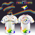 Toronto Blue Jays Happy Pride Month Baseball Jersey