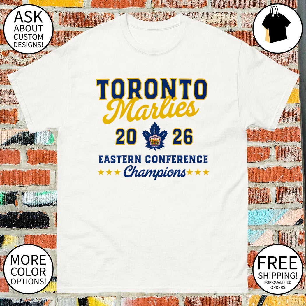 Toronto Marlies Hockey 2026 Eastern Conference Champions logo shirt