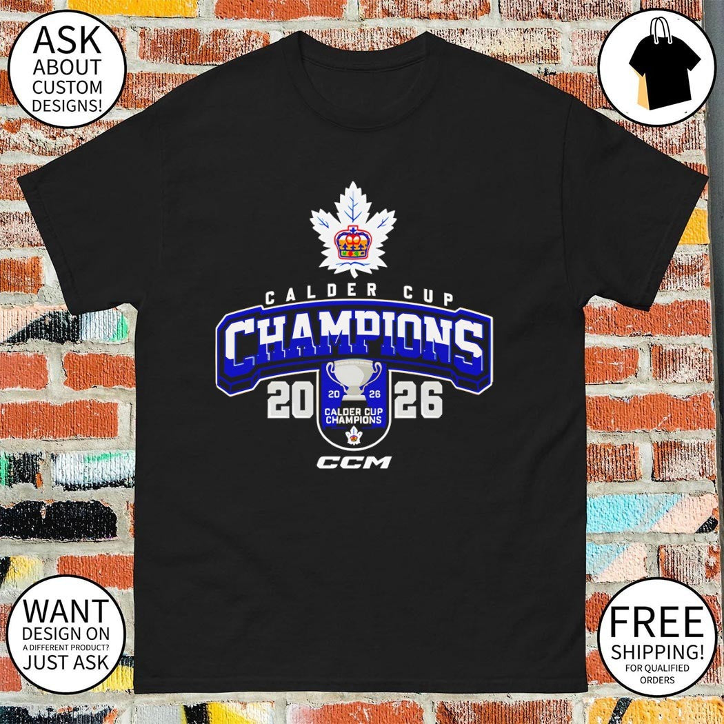Toronto Marlies Hockey NHL Calder Cup Champs Locker Room 2026 shirt