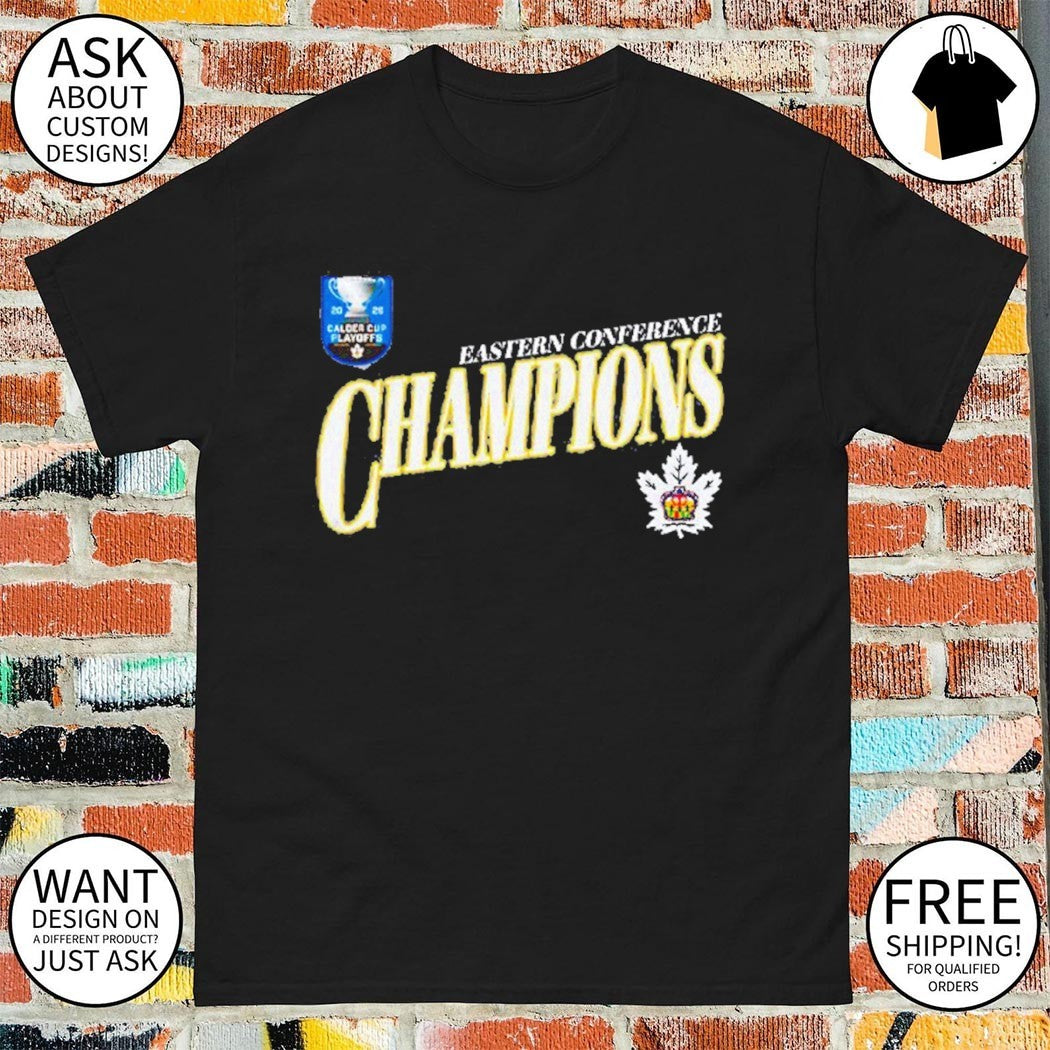 Toronto Marlies ice hockey Eastern Conference Champions Calder Cup shirt