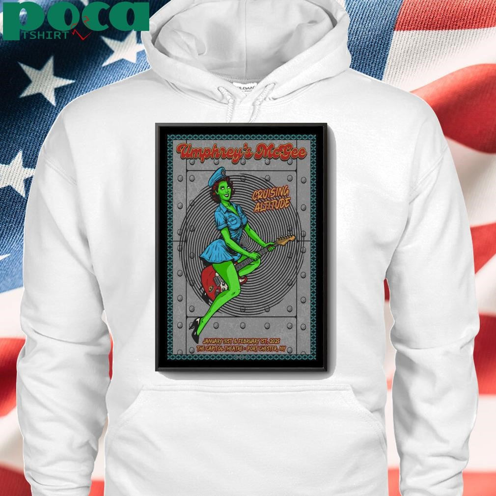 Tour 2025 Cruising Altitude The Capitol Port Chester NY Umphrey’s McGee Poster shirt