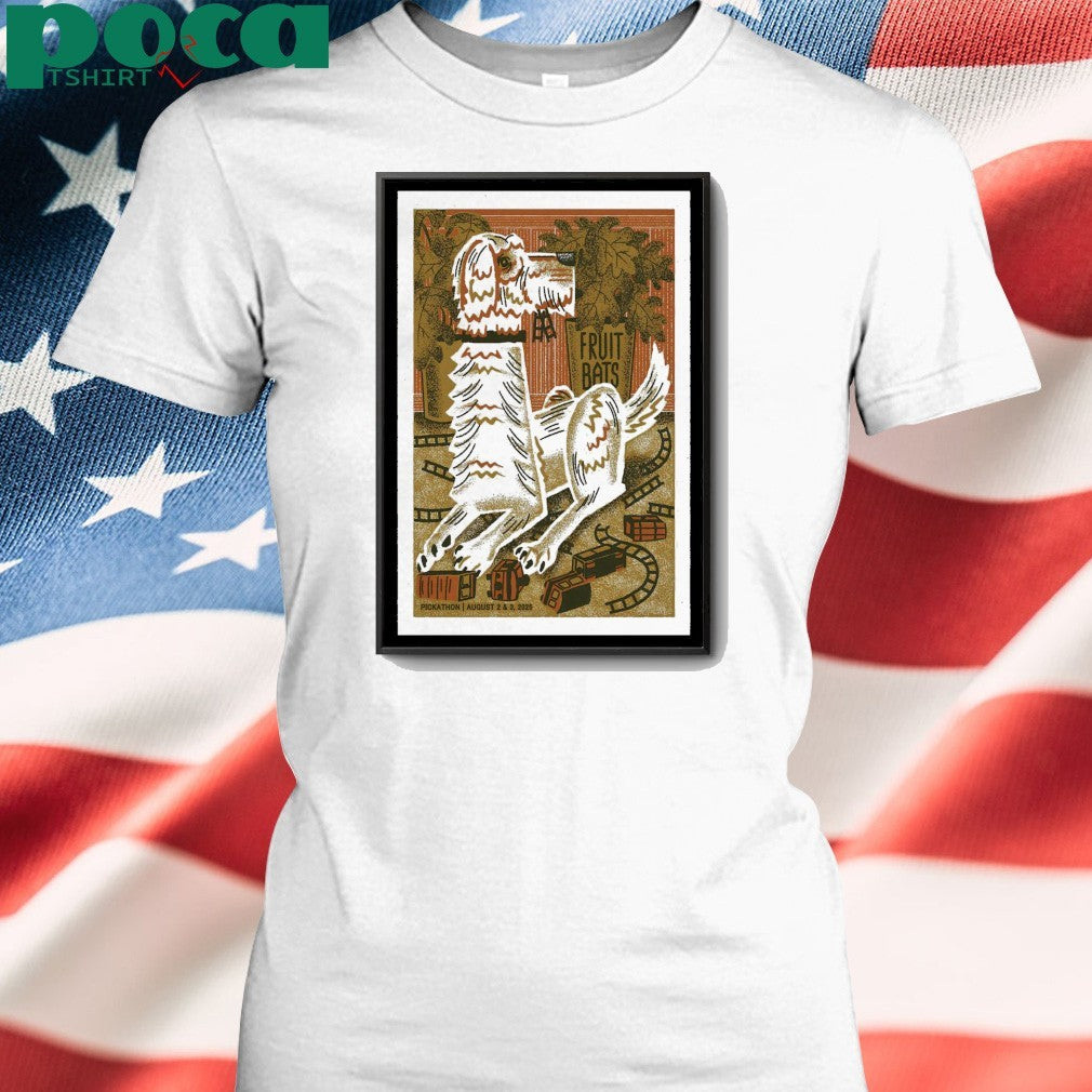 Tour 2025 Fruit Bats Pickathon Happy Valley, OR Tour Poster shirt