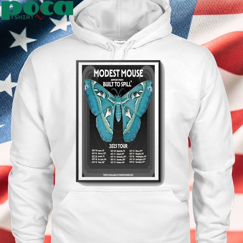 Tour Fall 2025 Modest Mouse & Built To Spill Poster shirt