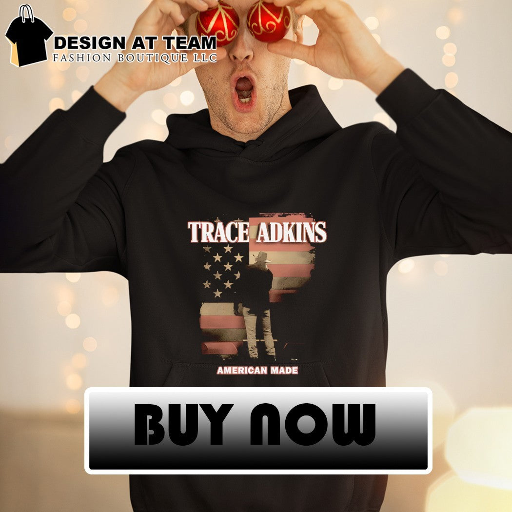 Trace Adkins concert American Flag and American Made shirt