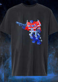 Transformers Optimus Prime Aiming His Ion Blaster Retro Action shirt