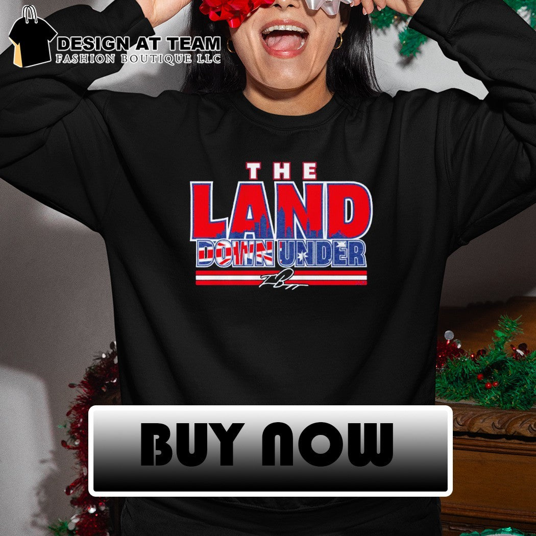 Travis Bazzana Cleveland Guardians MLB The Land Down Under signature shirt