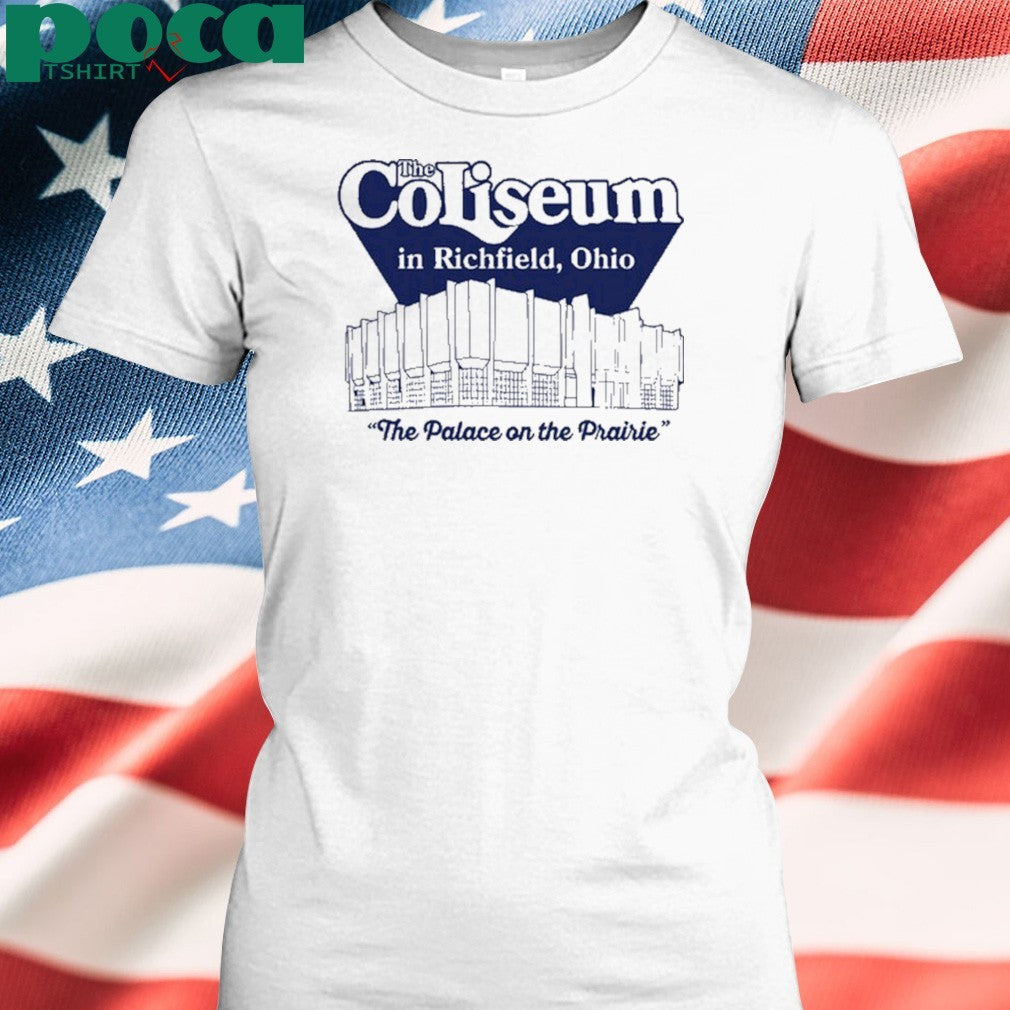 Travis Kelce Wearing The Coliseum In Richfield, Ohio The Palace On The Prairie shirt