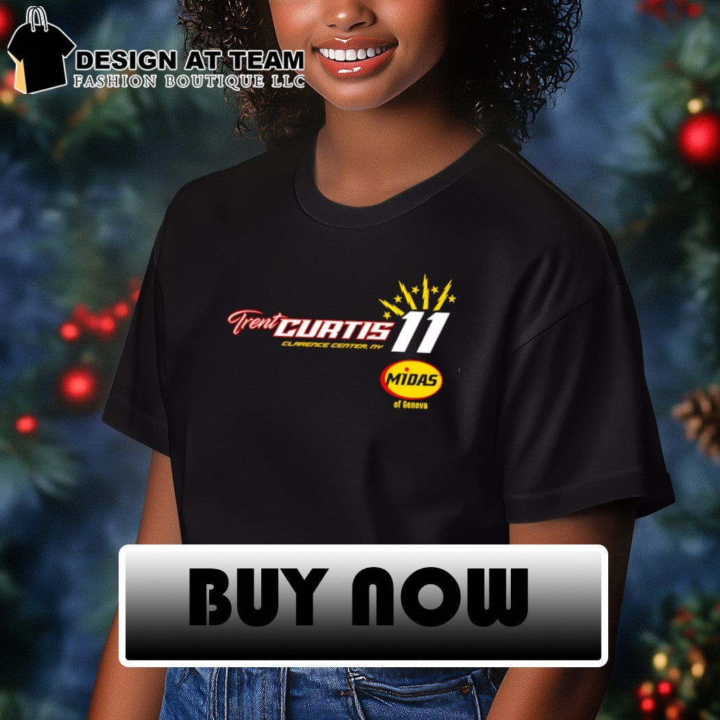 Trent Curtis Chevrolet 11 Clarence Center NY Midas of Geneva shirt