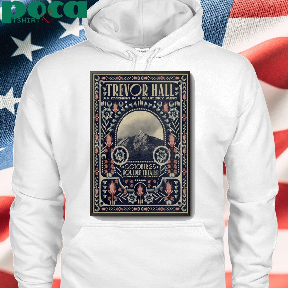 Trevor Hall Oct 25 2025 In Boulder CO Poster shirt
