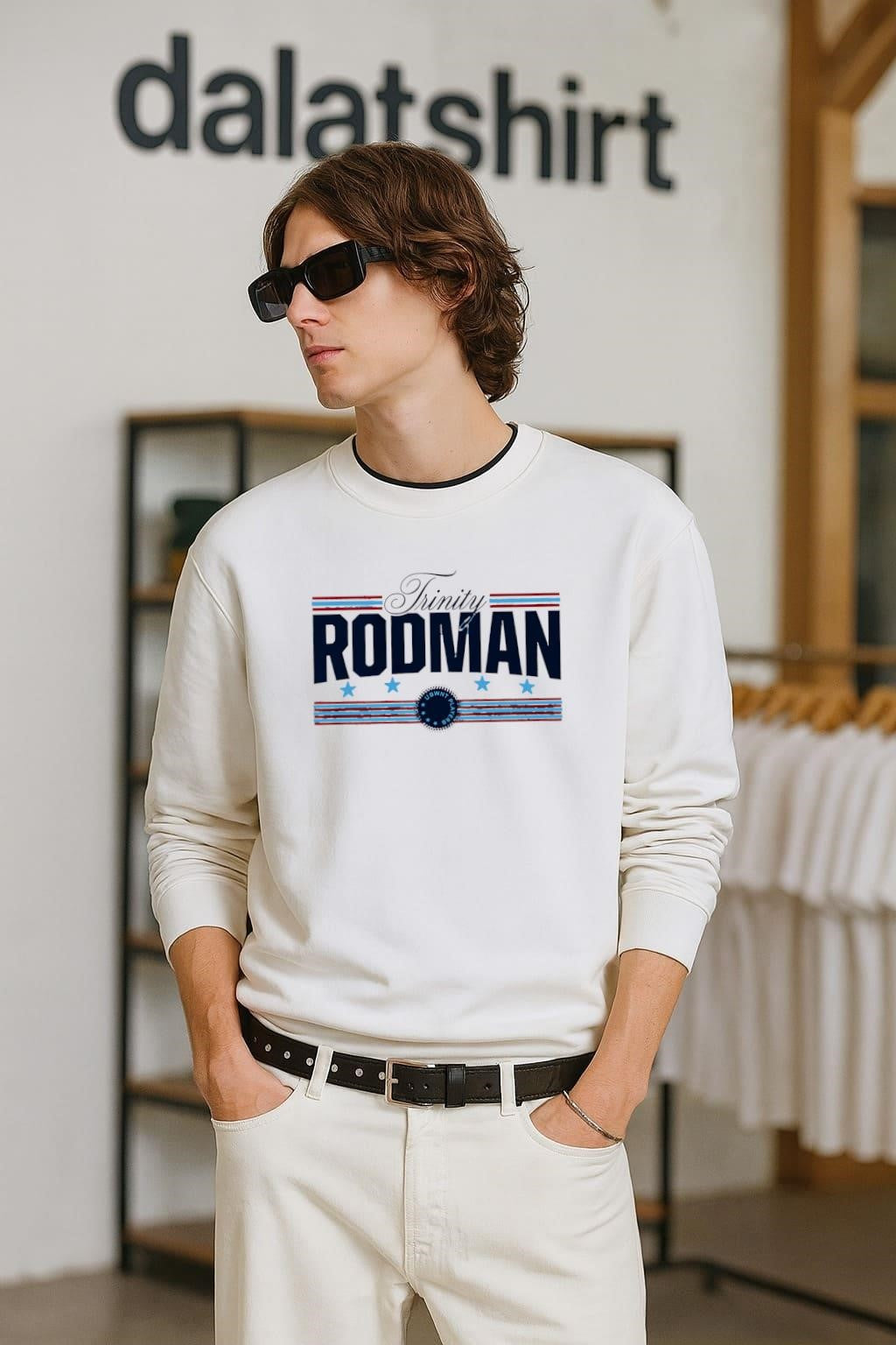 Trinity Rodman USWNT players soccer star typography shirt