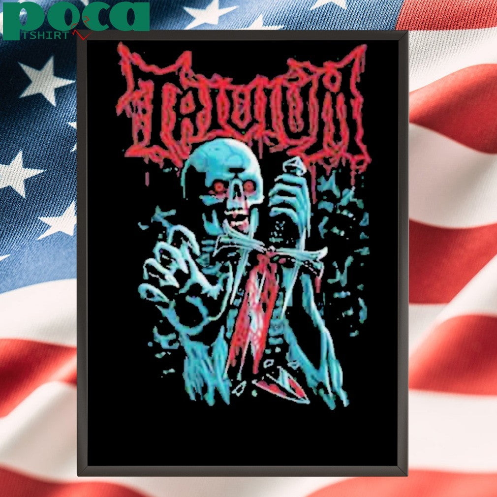 Trivium Skeleton Emblem Merchandise Fan Gifts 2025 shirt