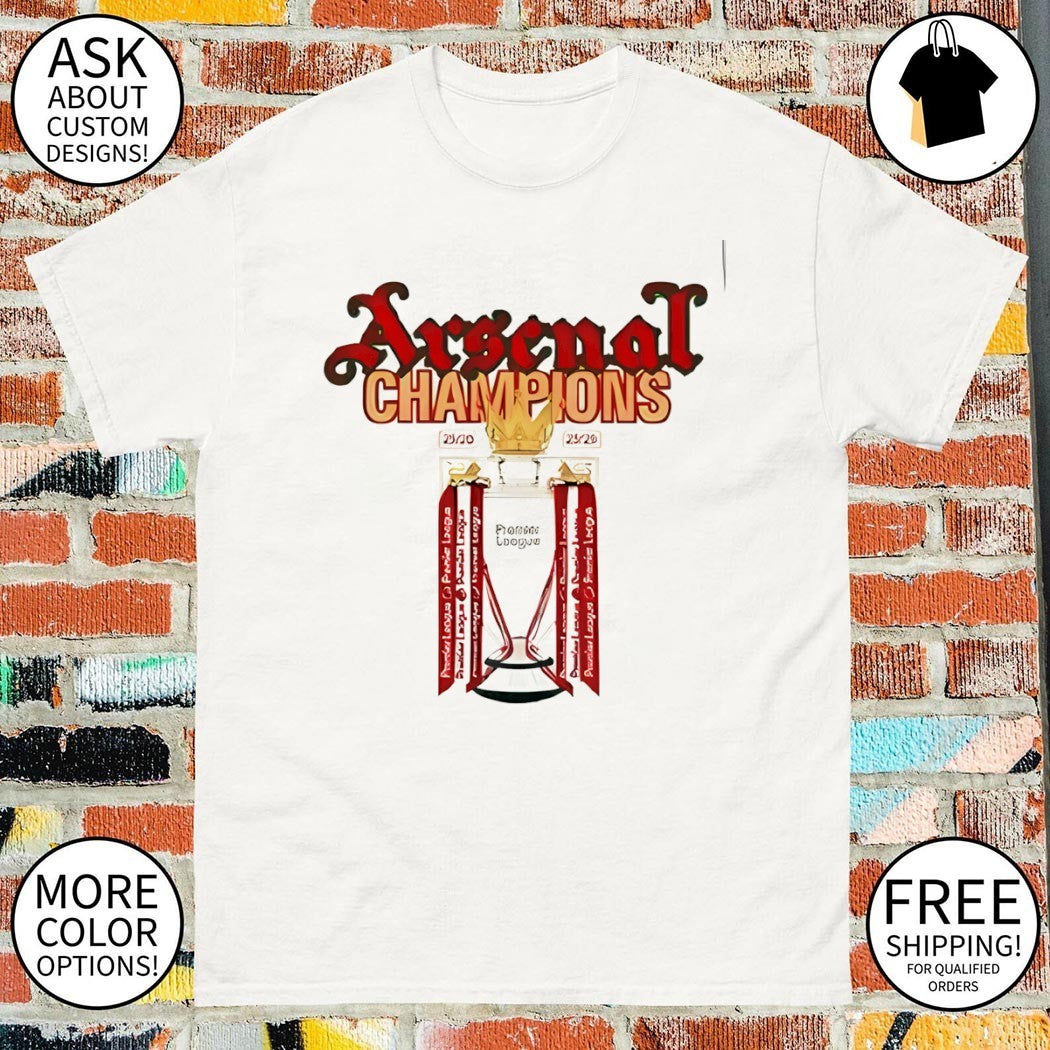 Trophy Arsenal FC Premier League 2025-26 shirt
