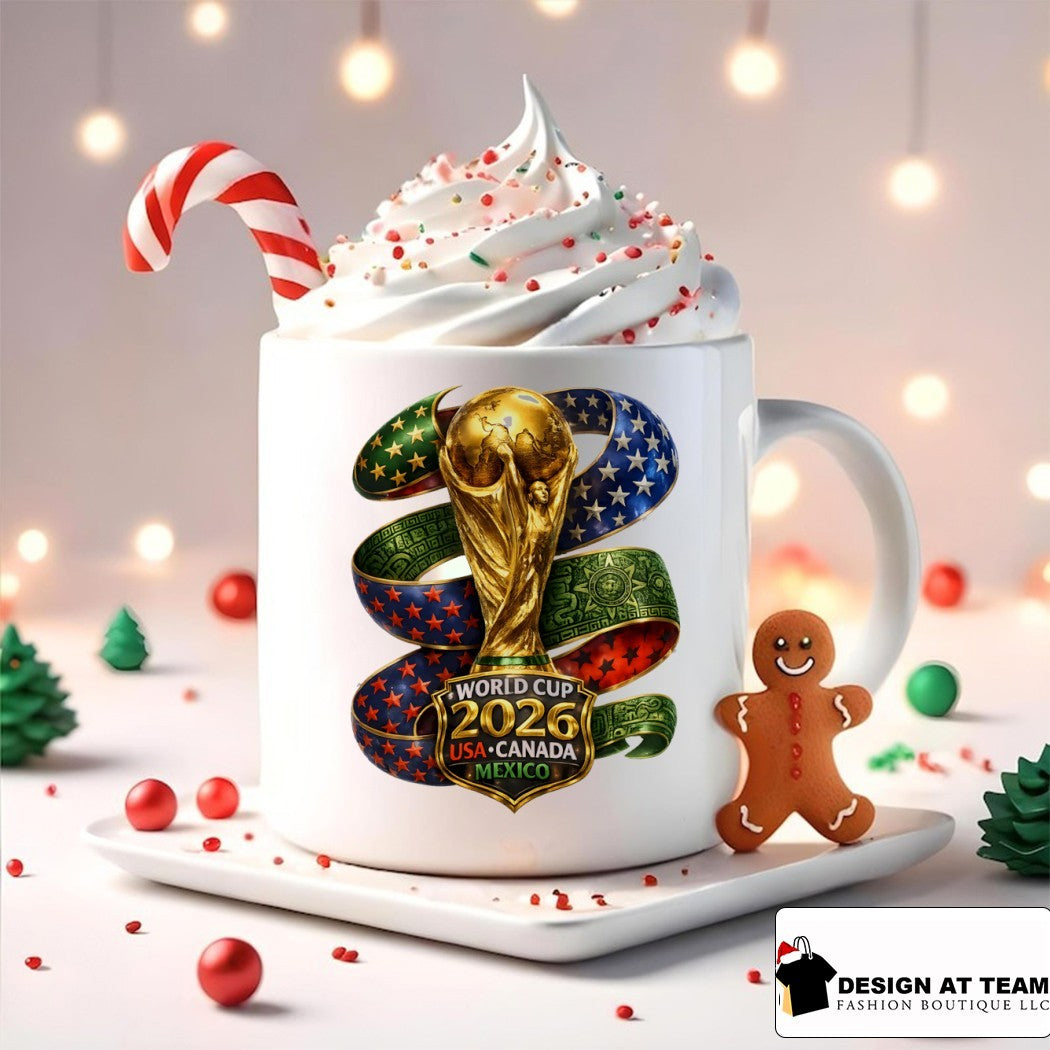 Trophy World Cup 2026 USA Canada Mexico National shirt
