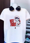 Trout Signature Vote for Mike Trout Angels T-Shirt