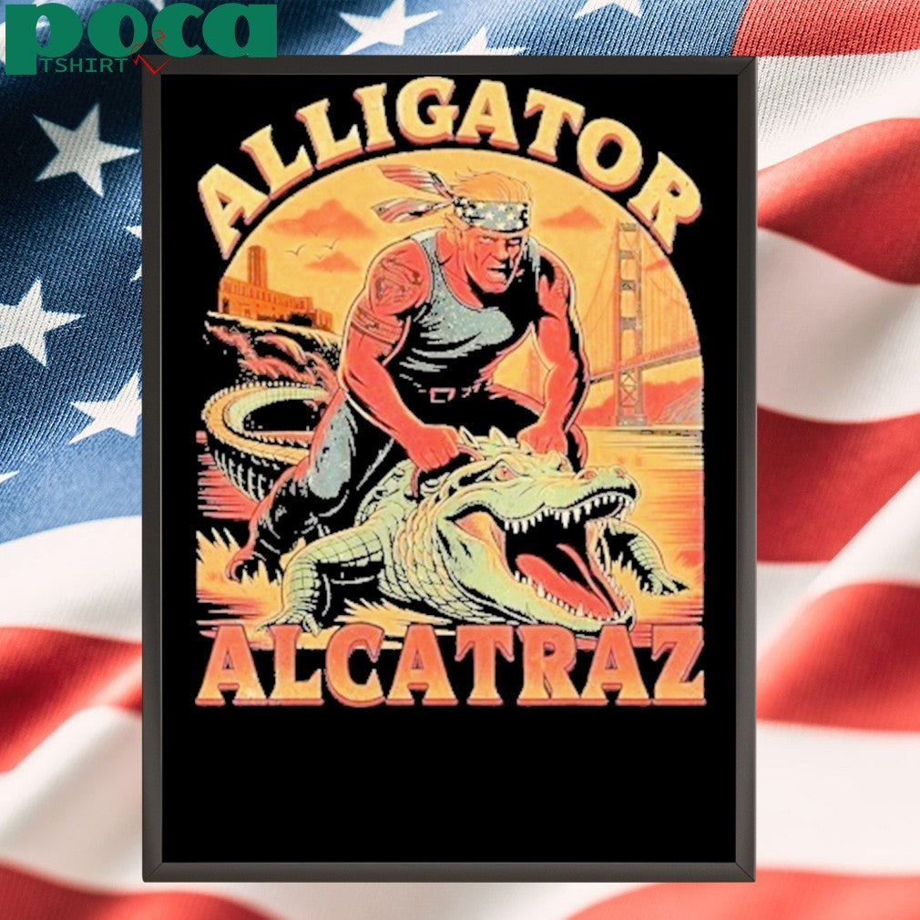 Trump Alcatraz Alligator Alcatraz Florida Everglades Shirt