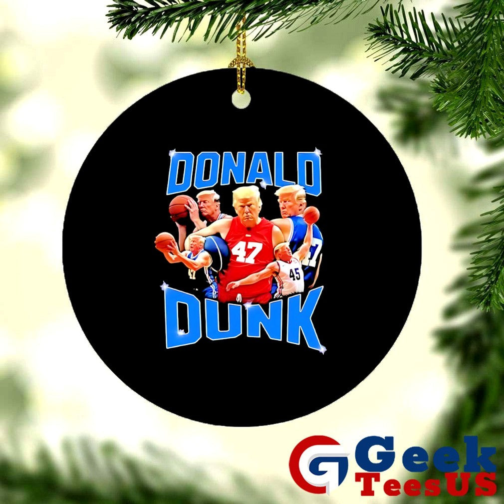 Trump Donald Dunk basketball shirt